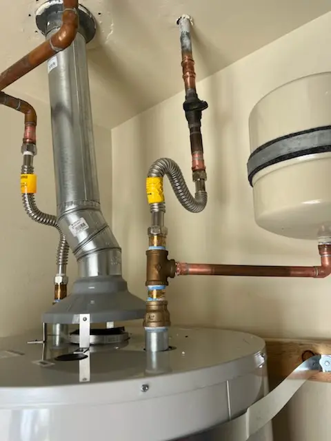 Water heater installation and plumbing repair in Copeville